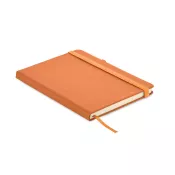 Notes A5 z recyklingu 96 kartek w linię ARPU Pomaranczowy