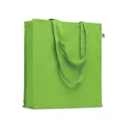 Torba z bawełny organicznej 220 g/m² BENTE COLOUR Limonka
