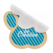 biały - Ściereczka do okularów 180 g/m² - różne kształty Creaclean