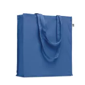 Torba z bawełny organicznej 220 g/m² BENTE COLOUR Niebieski