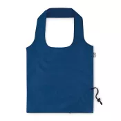 Torba składana z RPET 190T w etui FOLDPET Niebieski