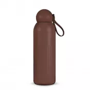 Deep Mauve - Stalowa butelka Sagaform Tekla (z recyklingu) 500 ml