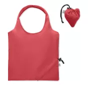 Torba składana z recyklingu 140 g/m² CARRIE COLOUR Czerwony