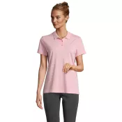 Koszulka polo damska Sol's PULSE WOMEN Cukierowy Róż
