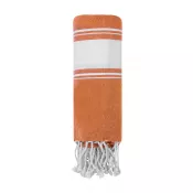 pomarańcz - Ręcznik plażowy 90 x 180 cm Botari 80% bawełny / 20% poliestru