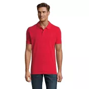 Koszulka polo męska piqué 180 g/m² Sol's PERFECT MEN Czerwony