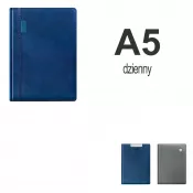 Kalendarz książkowy A5 DZIENNY z registrami