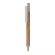 beżowy - Boothic długopis bambusowy
