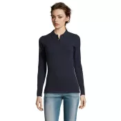 Polo damskie 180 g/m² Sol's PERFECT LSL WOMEN French Navy