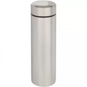 Matted silver - Taylor 450 ml termos ze stali nierdzewnej z podwójnymi ściankami i sitkiem do herbaty