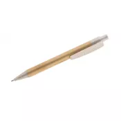 beżowy - Długopis bambusowy BAMMO