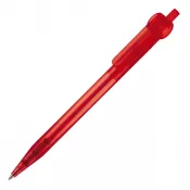 czerwony transparentny - Długopis Futurepoint