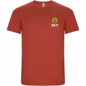 Czerwony - Koszulka sportowa poliestrowa 135 g/m² ROLY IMOLA 0427