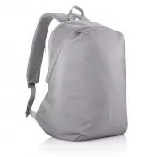 szary - Bobby Soft plecak chroniący przed kieszonkowcami