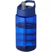 Niebieski - Bidon H2O Bop o pojemności 500 ml z wieczkiem z dzióbkiem