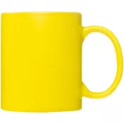 żółty - Kubek ceramiczny THESSALONIKI 300 ml