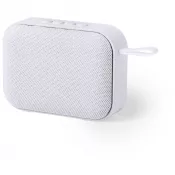 biały - Głośnik bezprzewodowy 3W, radio