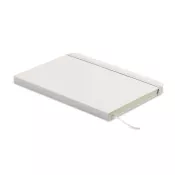 Notes A5 w okładce z PU 96 kartek w linię ARCOLOOP Bialy