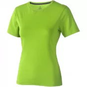 Zielone jabłuszko - Damski t-shirt Nanaimo z krótkim rękawem