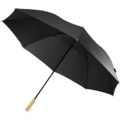 Czarny - Wiatroodporny parasol golfowy Ø130 cm Romee  z PET z recyklingu