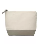 Kosmetyczka bawełniana 340 g/m² KLEUREN Szary