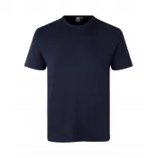 Navy - Koszulka bawełniana 210 g/m² ID Interlock T-shirt 0517