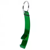 zielony - Brelok do kluczy, otwieracz do butelek