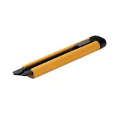 Nóż z 2 zapasowymi ostrzami BLADE + Zólty