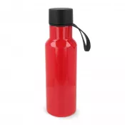 czerwony - Butelka na wodę Nouvel R-PET 600ml