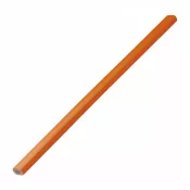 pomarańczowy - Ołówek stolarski drewniany 25 cm - HB