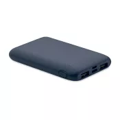 Powerbank 5000 mAh z ABS z recyklingu POWER52C Francuski Granat