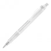biały  mrożony - Długopis Vegetal Pen Clear przejrzysty z PLA