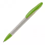 beżowo / jasnozielony - Długopis eco Speedy 