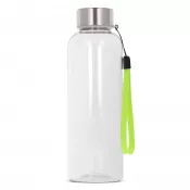 jasnozielony transparentny - Butelka na wodę Jude R-PET 500ml