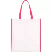 różowy - Torba non-woven 75g/m2 WALES