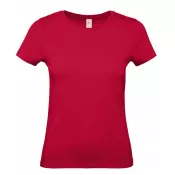 Deep Red (371) - Damska koszulka reklamowa 145 g/m² B&C #E150 / WOMEN