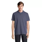 Koszulka polo unisex z czesanej bawełny Sol's PULSE Denim