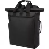 Czarny - Resi  wodoodporny plecak na laptopa 15 cali