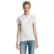 Polo damskie piqué 180 g/m² Sol's PERFECT WOMEN Bialy