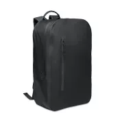 Plecak na laptop 16" wodoodporny RPET BRENNA Czarny
