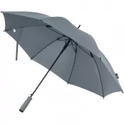 Szary - Automatyczny parasol reklamowy ø85 cm z RPET 