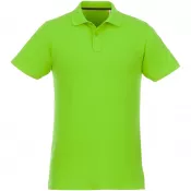Zielone jabłuszko - Helios - koszulka męska polo z krótkim rękawem