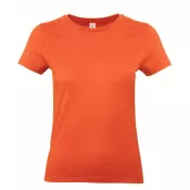 Orange (235) - Damska koszulka reklamowa 185 g/m² B&C #E190 / WOMEN