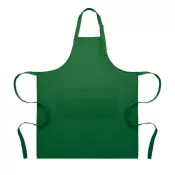Fartuch kuchenny z polibawełny 240 g/m² GALA Ciemnozielony