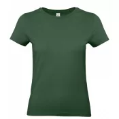 Bottle Green (540) - Damska koszulka reklamowa 185 g/m² B&C #E190 / WOMEN