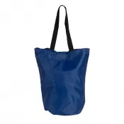 niebieski - Składana torba na zakupy