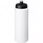 Biały-Czarny - Bidon Baseline® Plus o pojemności 750 ml ze sportowym wieczkiem i uchwytem