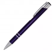 ciemny fioletowy - Długopis metalowy Cosmo