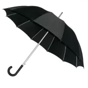 czarny - Elegancki parasol Basel