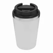 biały - Kubek podróżny 350 ml TAKE & GO dwuścienny